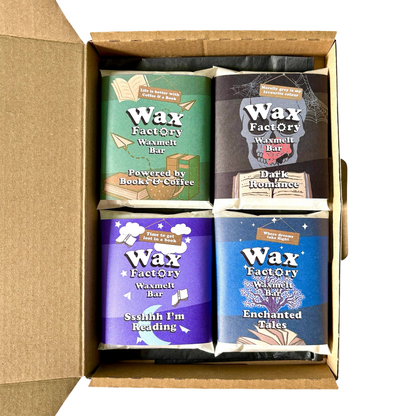 IT'S ALL A BIT BOOKISH wax melt box