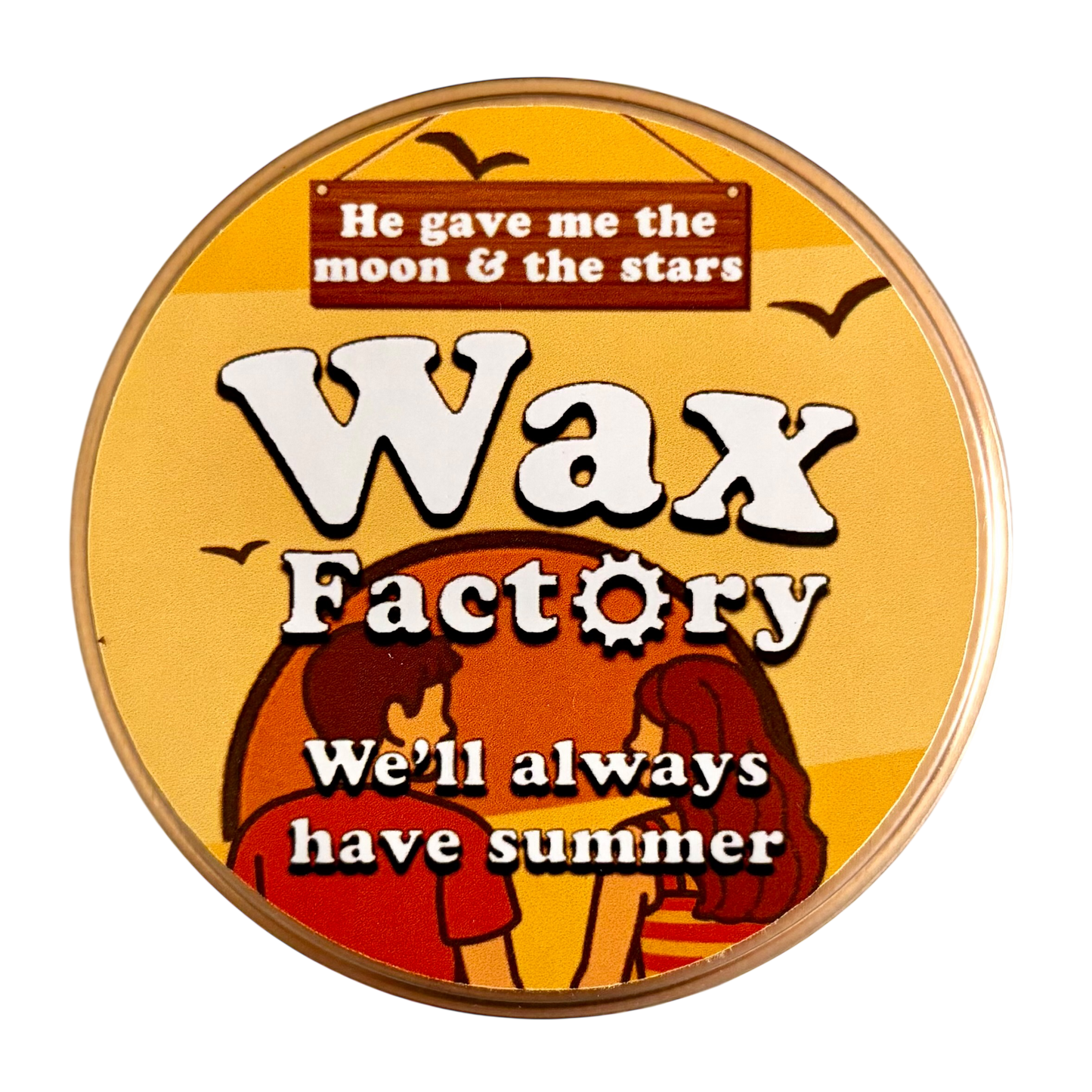 We'll Always Have Summer small tin candle