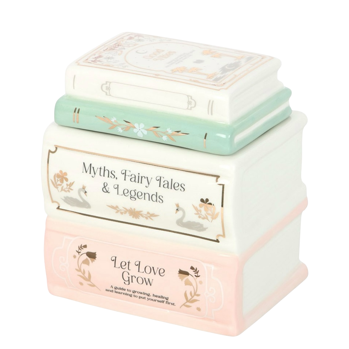 Fairy Tale Book Stack wax melt burner