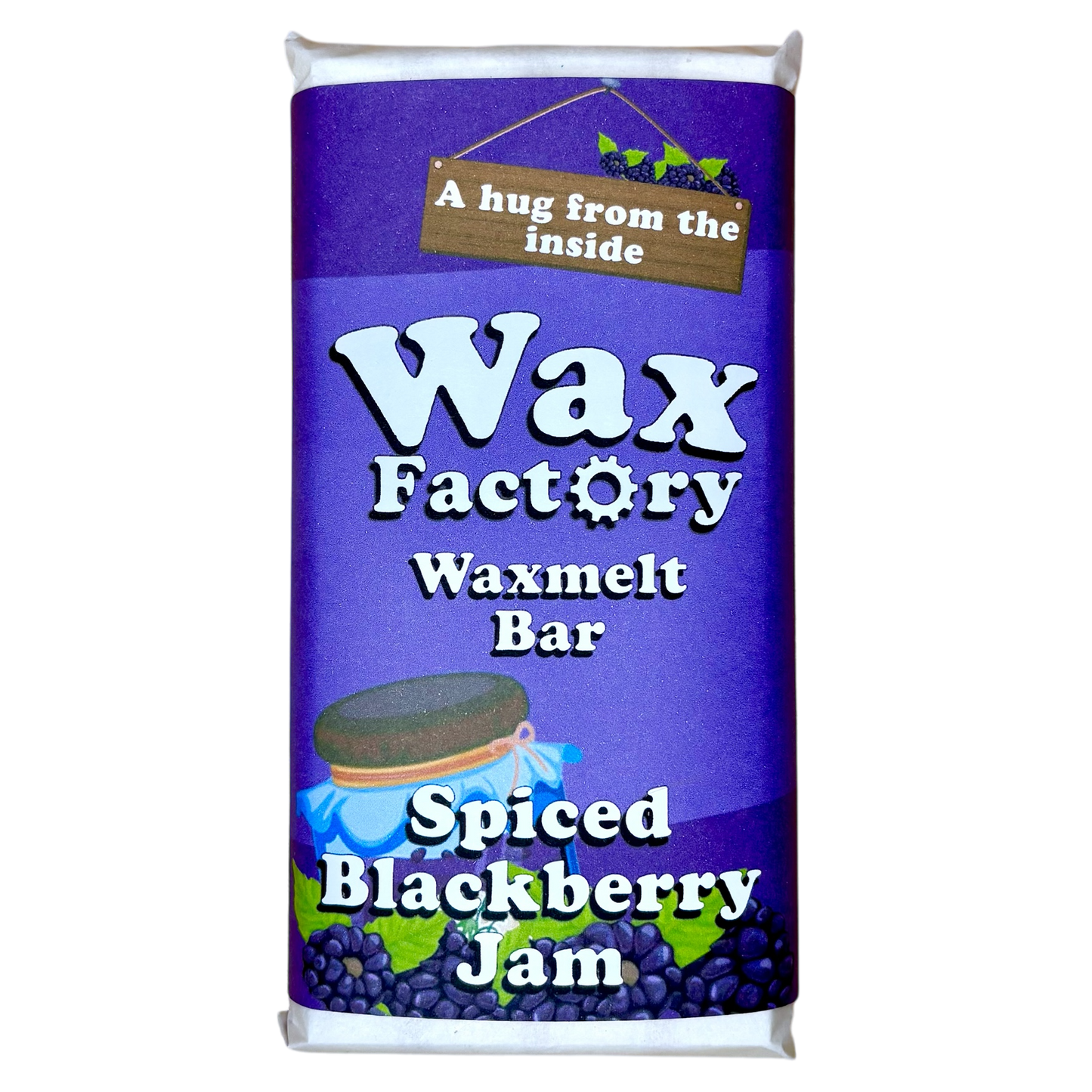 Spiced Blackberry Jam large wax melt bar