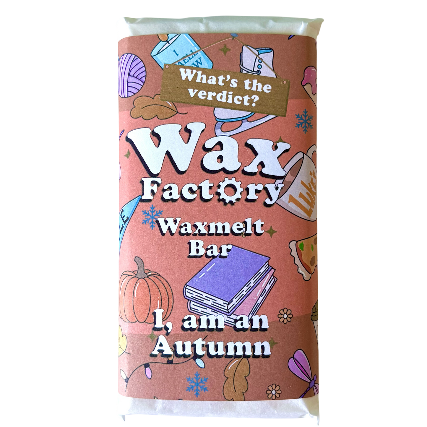 I, Am An Autumn large wax melt bar