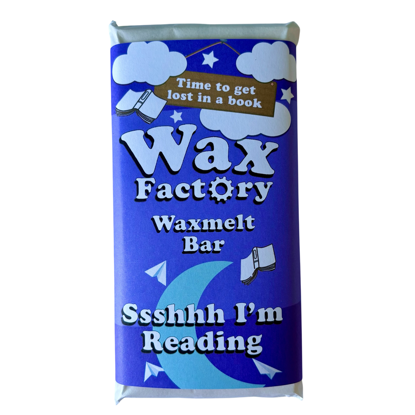 Ssshhh I'm Reading large wax melt bar