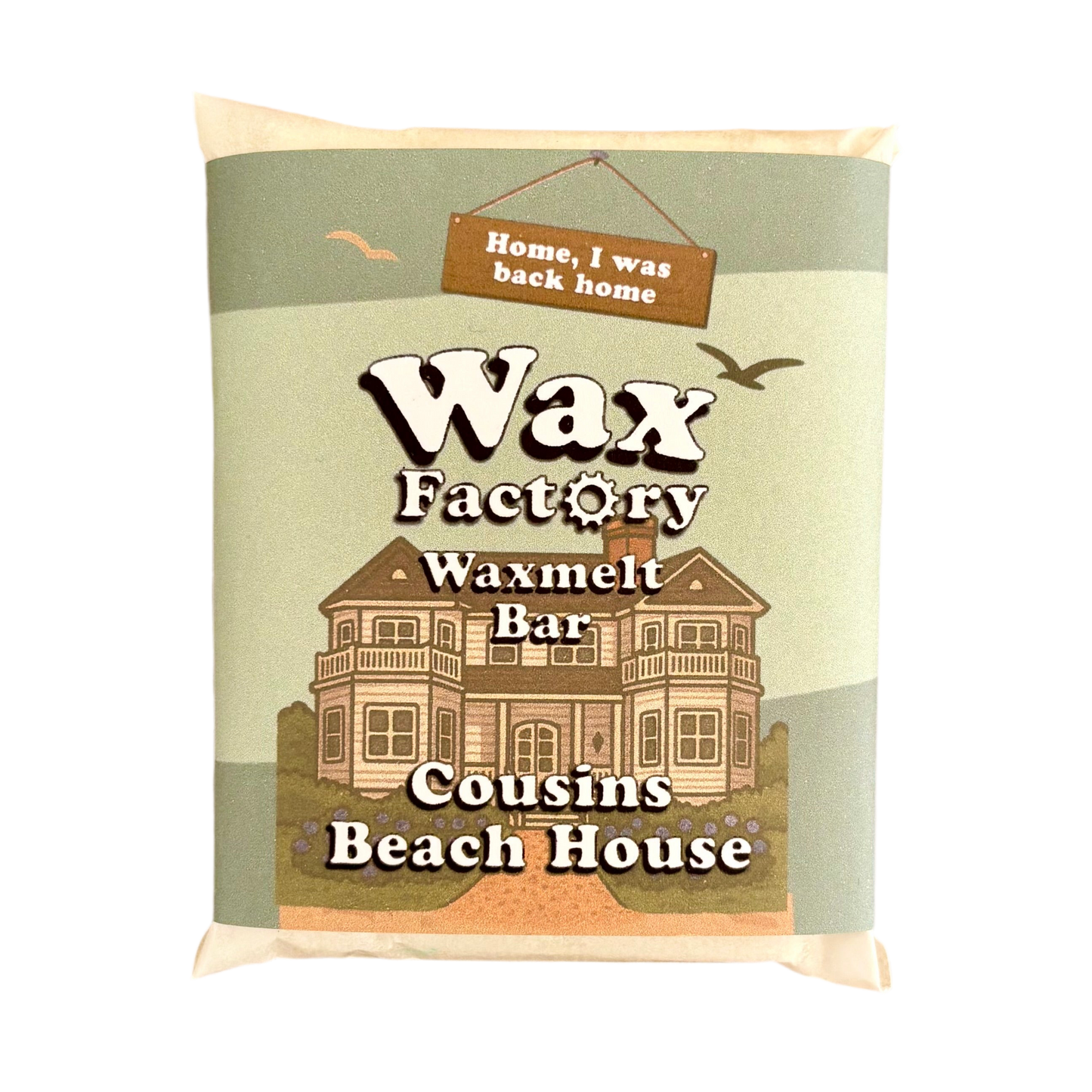 Cousins Beach House small wax melt bar