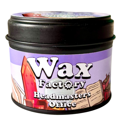 Headmasters Office small tin candle