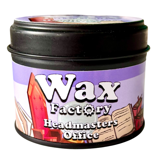 Headmasters Office small tin candle