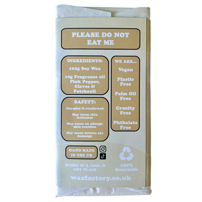 Dearest Readers large wax melt bar