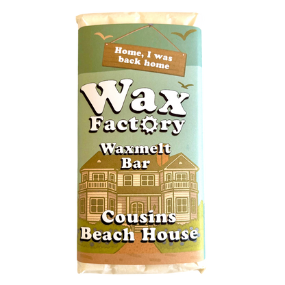 Cousins Beach House large wax melt bar