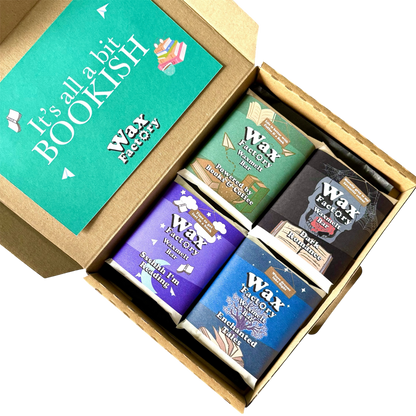 IT'S ALL A BIT BOOKISH wax melt box