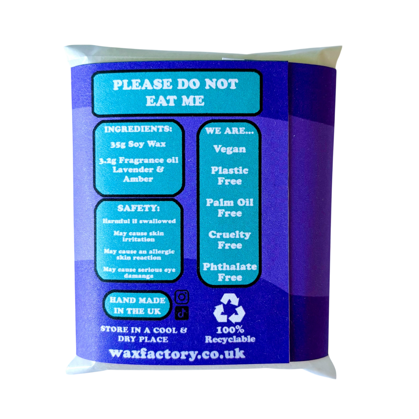 Ssshhh I'm Reading small wax melt bar