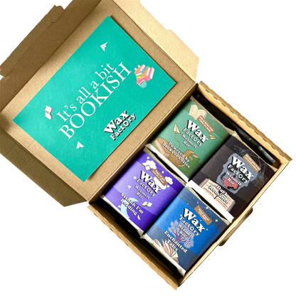 IT'S ALL A BIT BOOKISH wax melt box