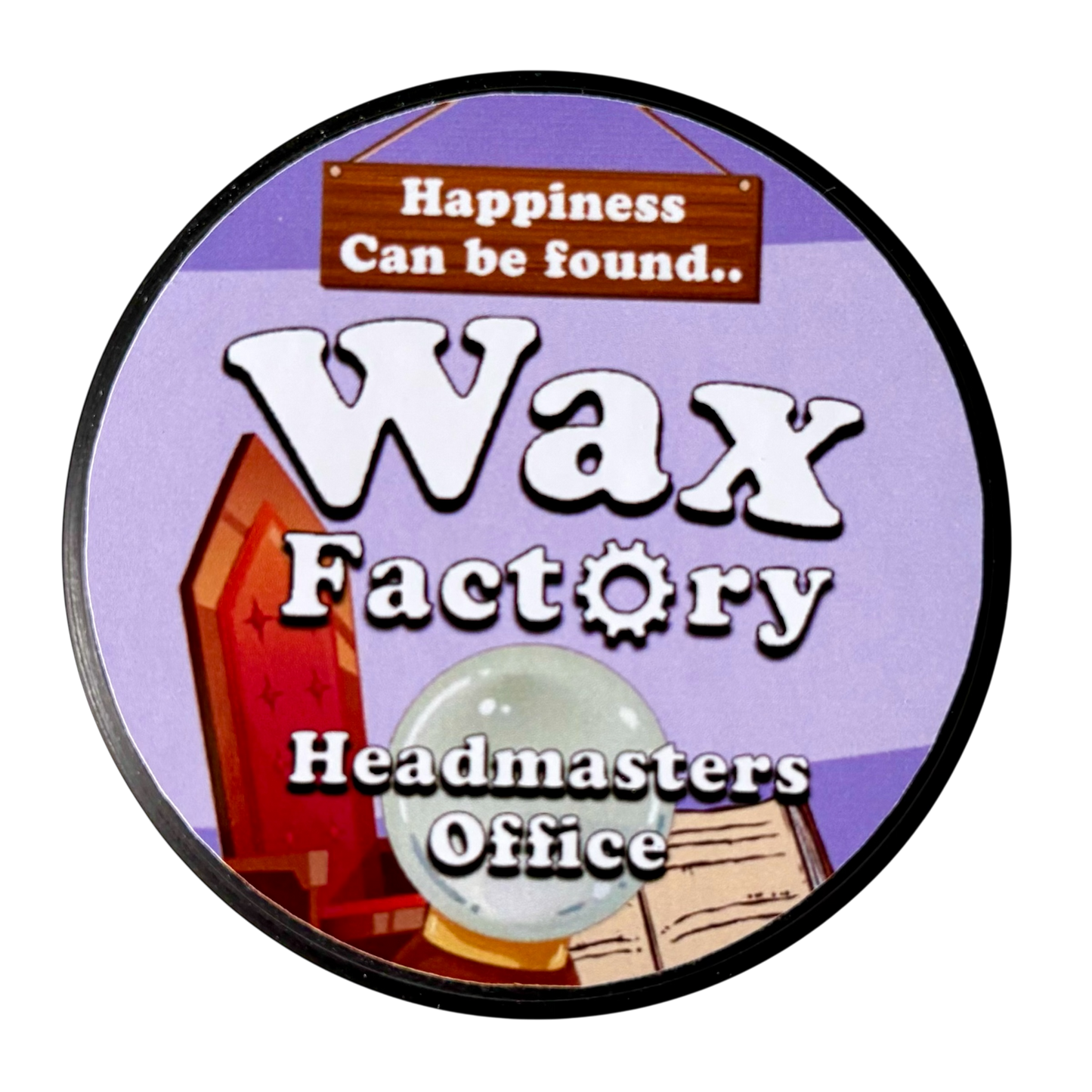 Headmasters Office small tin candle