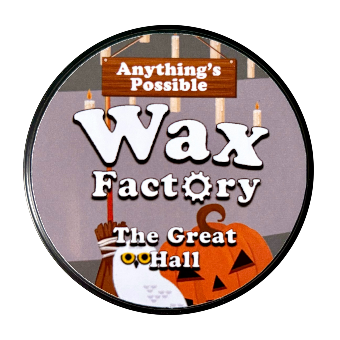 The Great Hall small tin candle