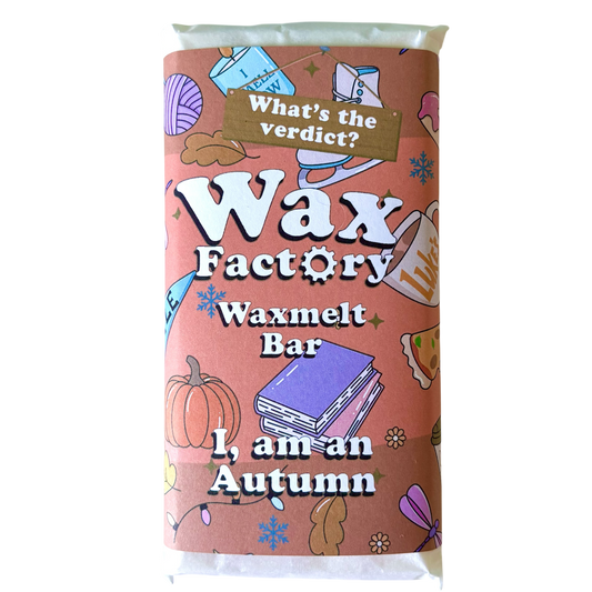 I, Am An Autumn large wax melt bar