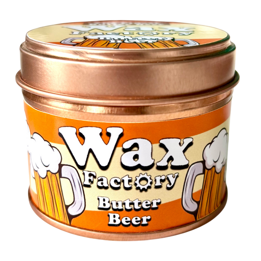 Butter Beer small tin candle
