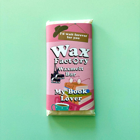 My Book Lover large wax melt bar