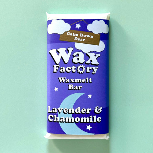 Lavender & Chamomile large wax melt bar