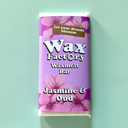 Jasmine & Oud large wax melt bar